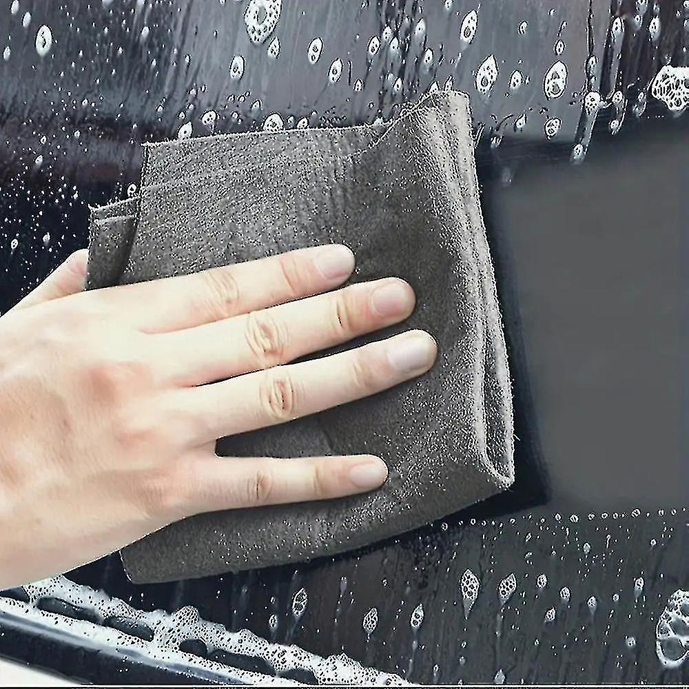 🧽 MagicClean™ Ultra-Absorbent thickened Microfiber Cloth (Pack of 5)