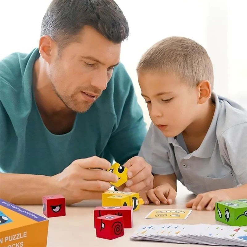 Face-Changing Magic Cube Building Blocks - FREE TODAY ONLY