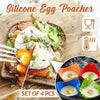 Easy Silicone Egg Poacher (Set of 4) - FREE SHIPPING