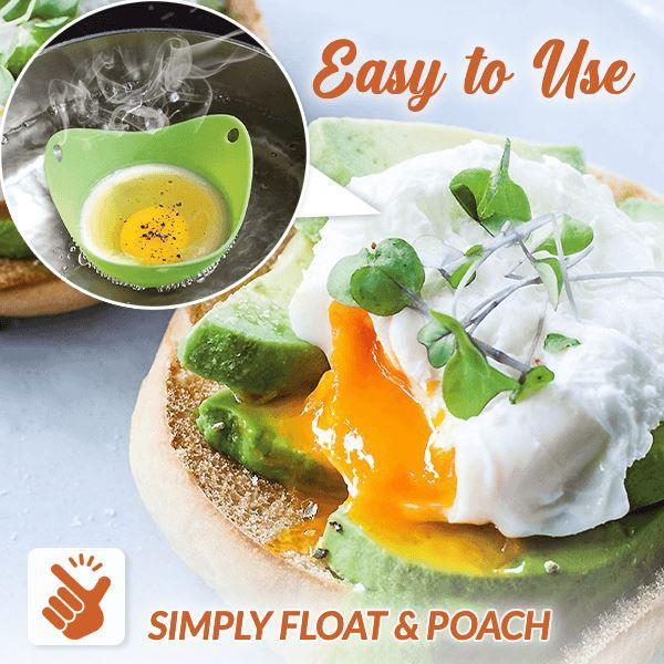 Easy Silicone Egg Poacher (Set of 4) - FREE SHIPPING