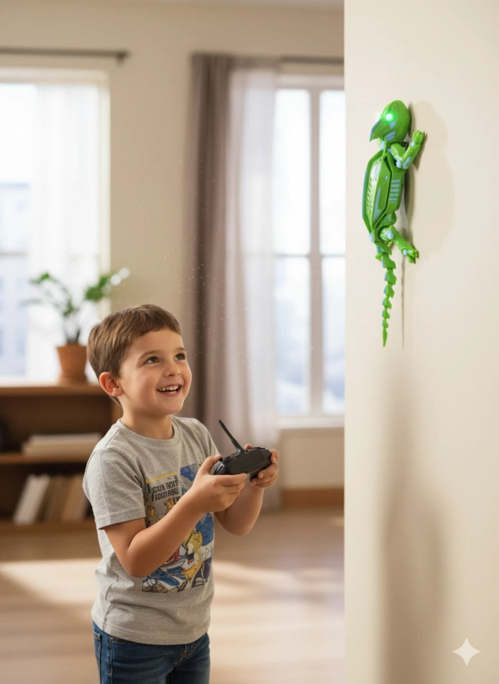 Wall-Climbing Robot Lizard