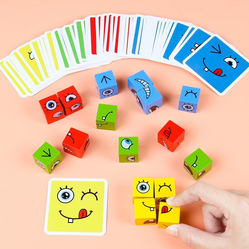 Face-Changing Magic Cube Building Blocks - FREE TODAY ONLY