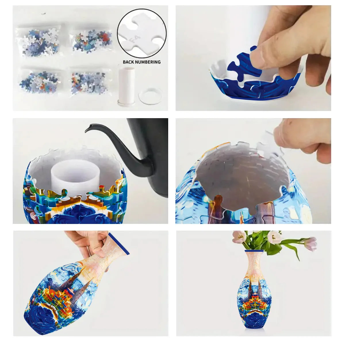 🧩 PuzzleVase™ 3D Reconstructable Vase – 50% OFF + FREE Shipping Today Only