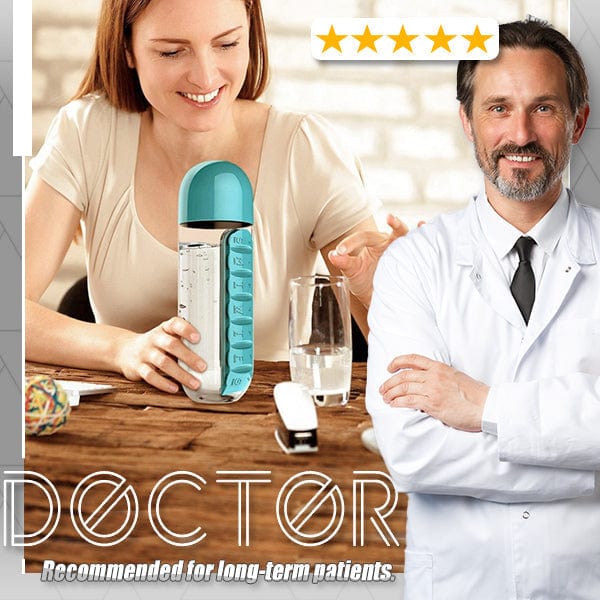 Pill Organizer Bottle - FREE SHIPPING