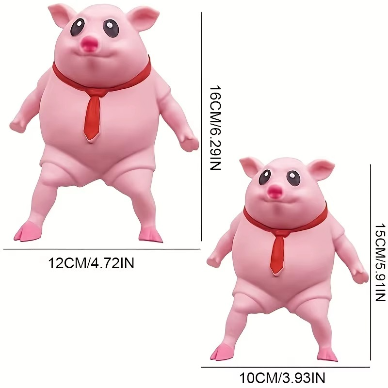 Squeezy Pig Fun Stress Reliever