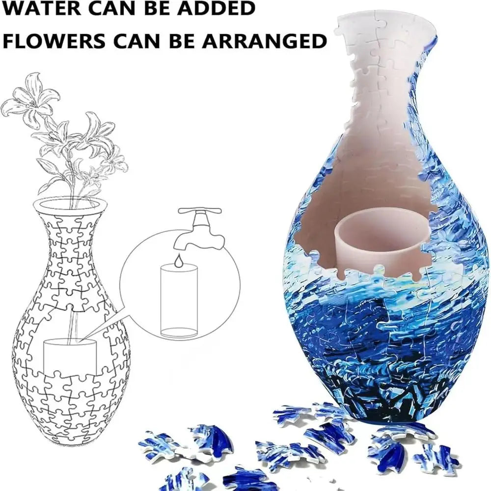 🧩 PuzzleVase™ 3D Reconstructable Vase – 50% OFF + FREE Shipping Today Only