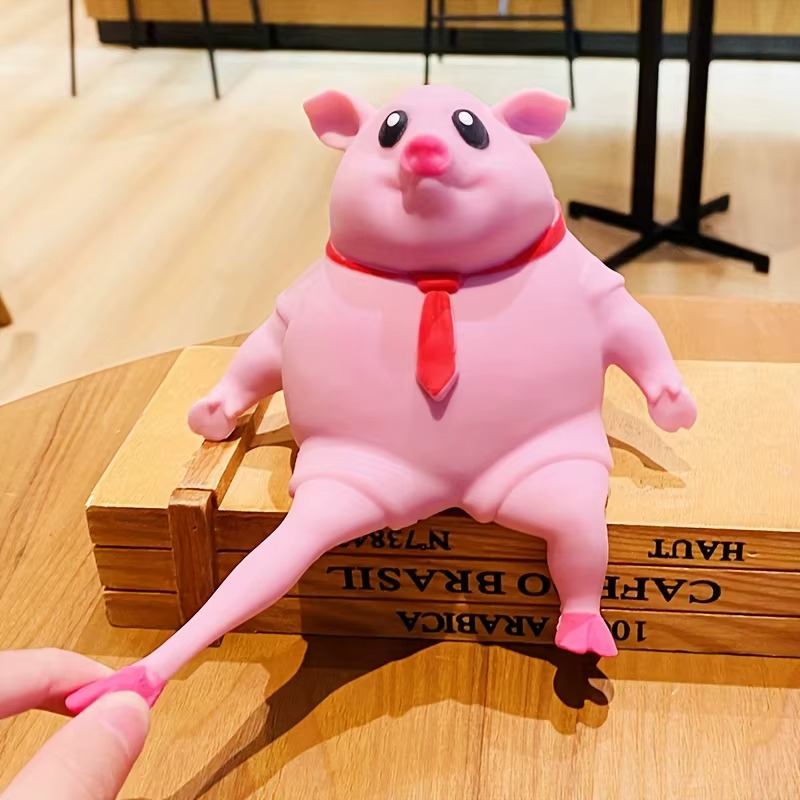 Squeezy Pig Fun Stress Reliever