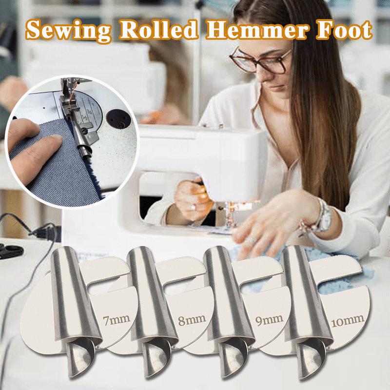 🔥2024 New Year Sale 70% OFF - Sewing Rolled Hemmer Foot