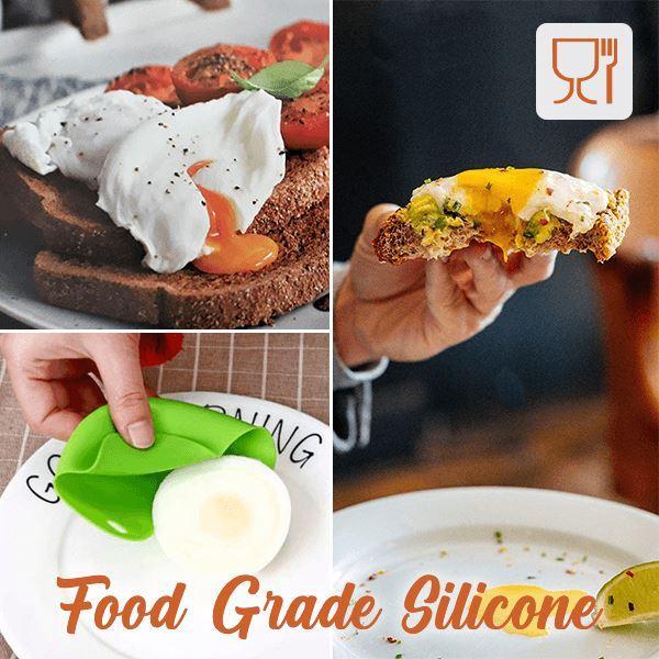 Easy Silicone Egg Poacher (Set of 4) - FREE TODAY ONLY