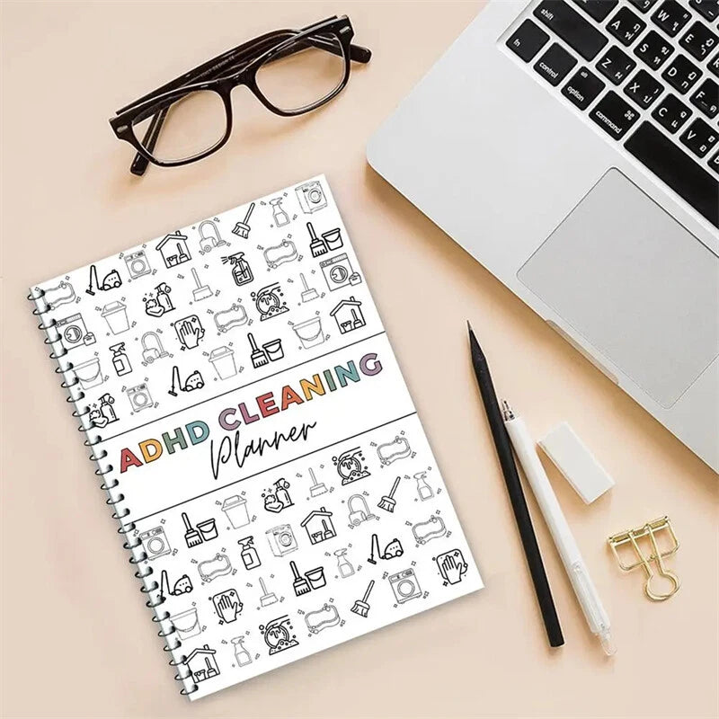 ADHD Clean Pro™ Cleaning Schedule & Checklist Planner – 50% OFF + FREE Shipping