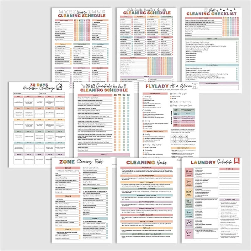 ADHD Clean Pro™ Cleaning Schedule & Checklist Planner – 50% OFF + FREE Shipping
