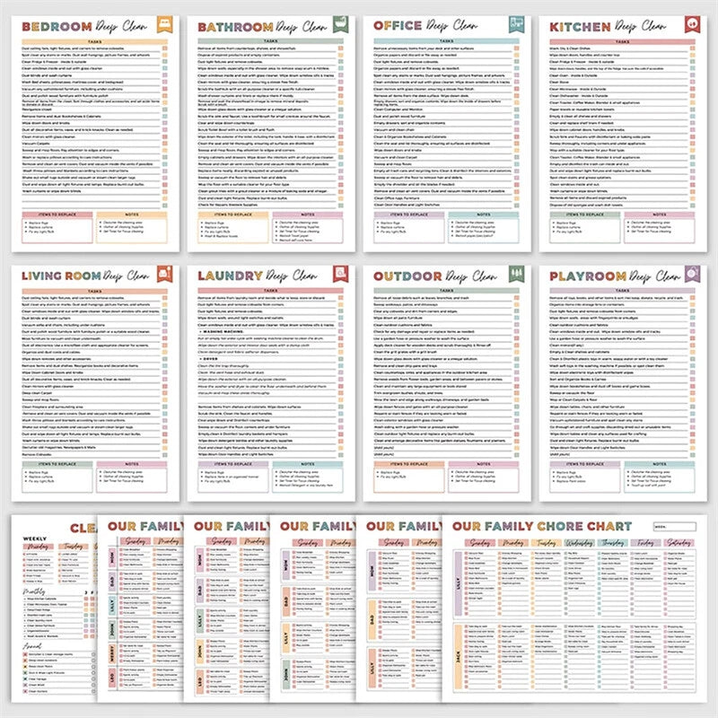 ADHD Clean Pro™ Cleaning Schedule & Checklist Planner – 50% OFF + FREE Shipping