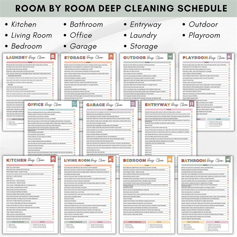ADHD Clean Pro™ Cleaning Schedule & Checklist Planner – 50% OFF + FREE Shipping