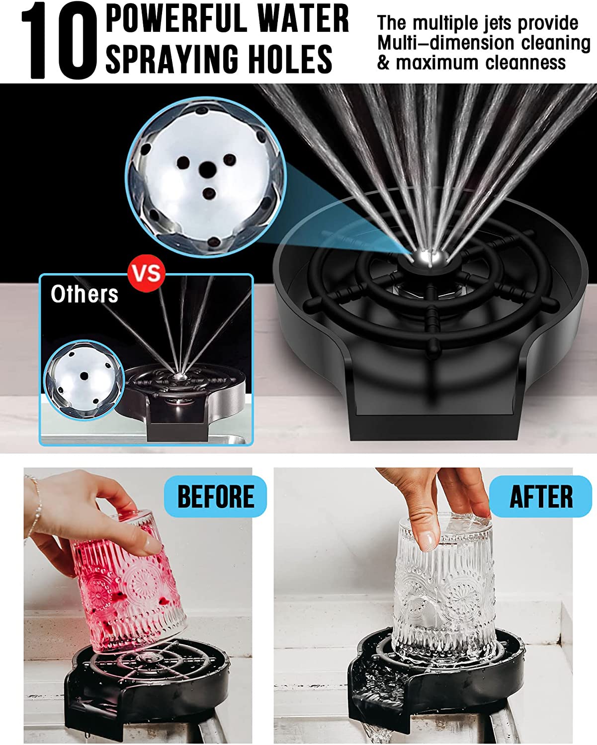 Cup Washer (Automatic Glass Rinser)
